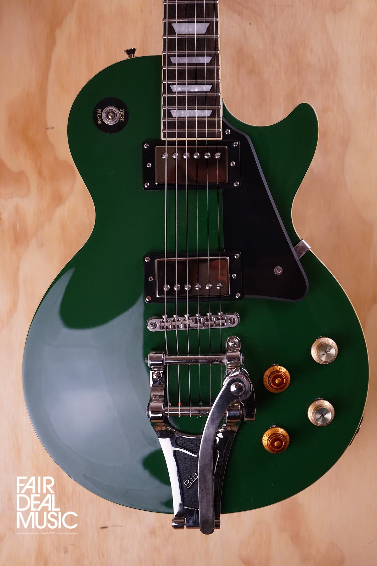 Epiphone 2015 Joe Bonamassa Les Paul in Inverness Green, USED