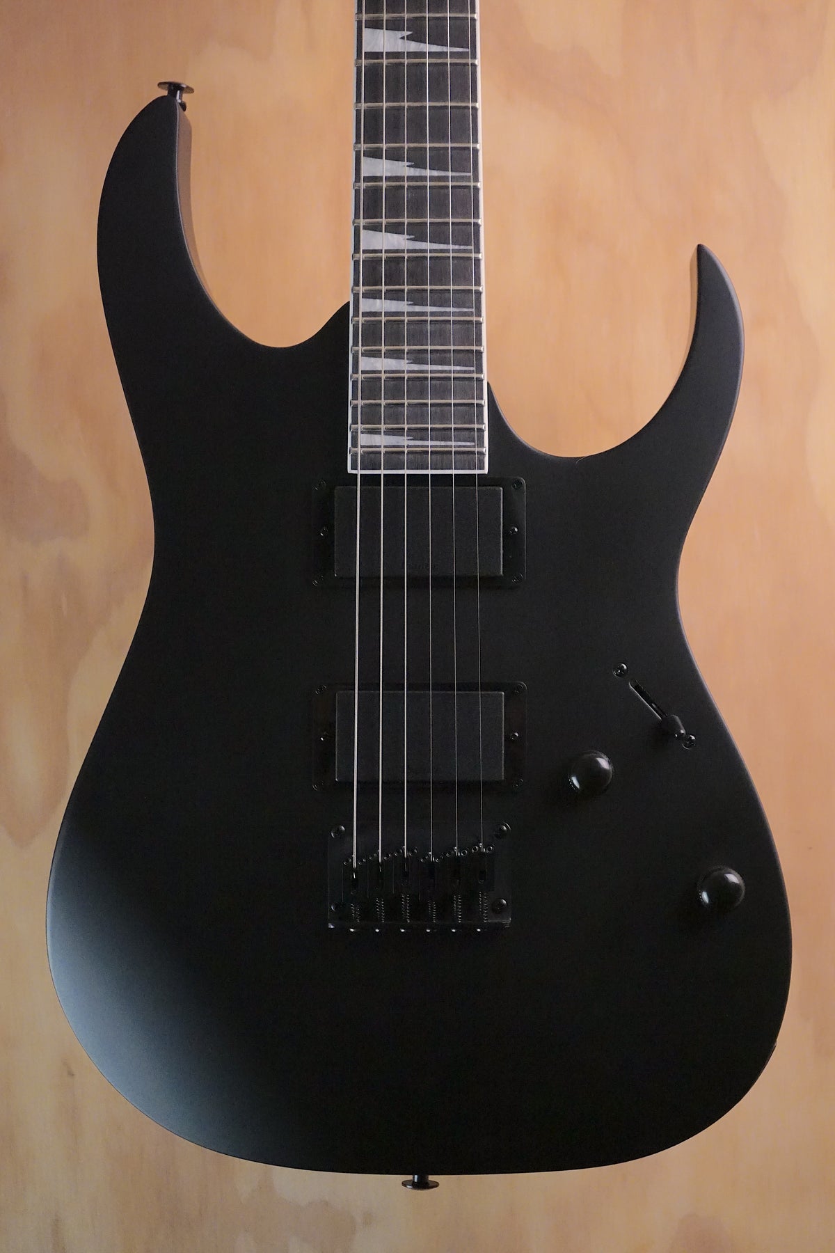 Ibanez GRG121DX-BKF Black Flat Electric Guitar, Ex Display - Fair Deal Music