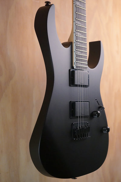 Ibanez GRG121DX-BKF Black Flat Electric Guitar, Ex Display - Fair Deal Music