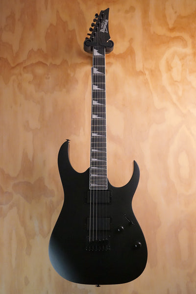 Ibanez GRG121DX-BKF Black Flat Electric Guitar, Ex Display - Fair Deal Music
