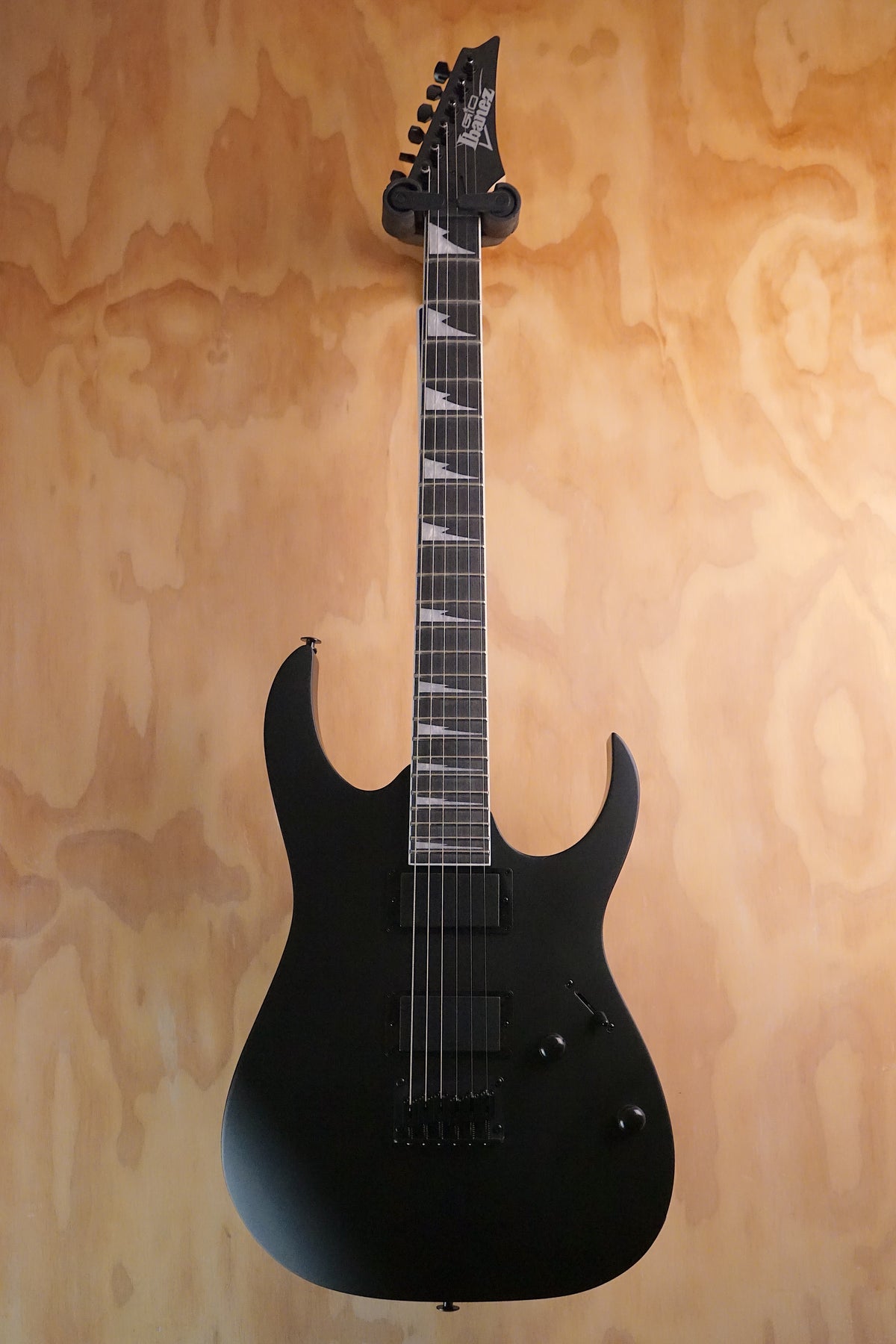 Ibanez GRG121DX-BKF Black Flat Electric Guitar, Ex Display - Fair Deal Music