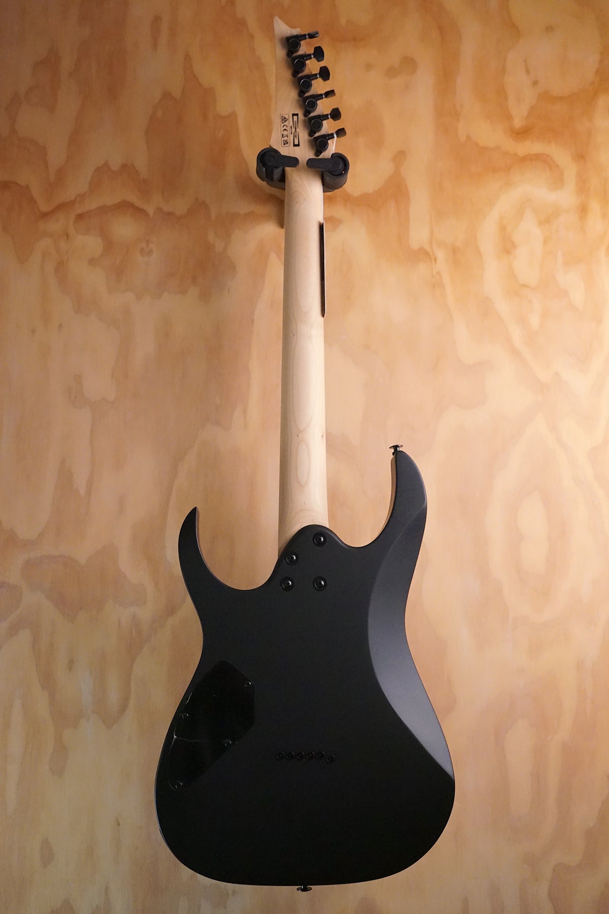 Ibanez GRG121DX-BKF Black Flat Electric Guitar, Ex Display - Fair Deal Music