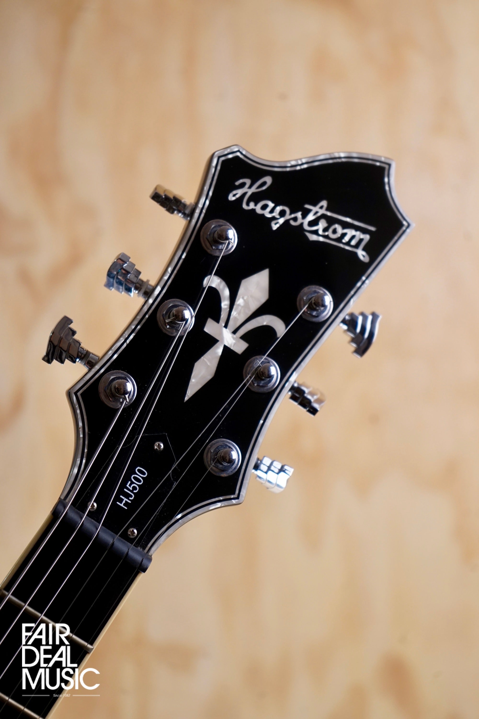 Hagstrom Tremar HJ500 Black Gloss, (Used) - Fair Deal Music
