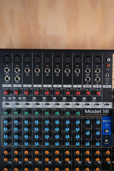 Tascam Model 16 Mixer / Recorder / USB Audio Interface, (Used)