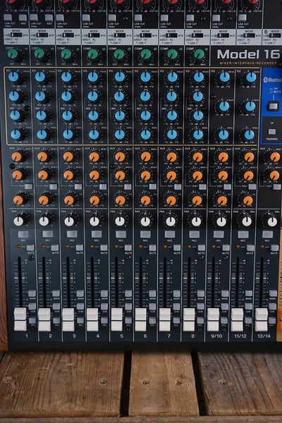 Tascam Model 16 Mixer / Recorder / USB Audio Interface, (Used)