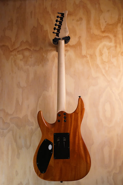 Schecter C-6 Pro FR Aqua Burst Electric Guitar, (Used)
