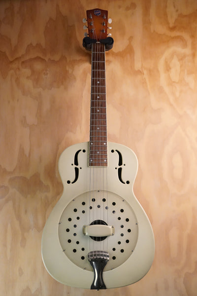 National Reso-Phonic 14-Fret Collegian Aged Ivory, (Used)
