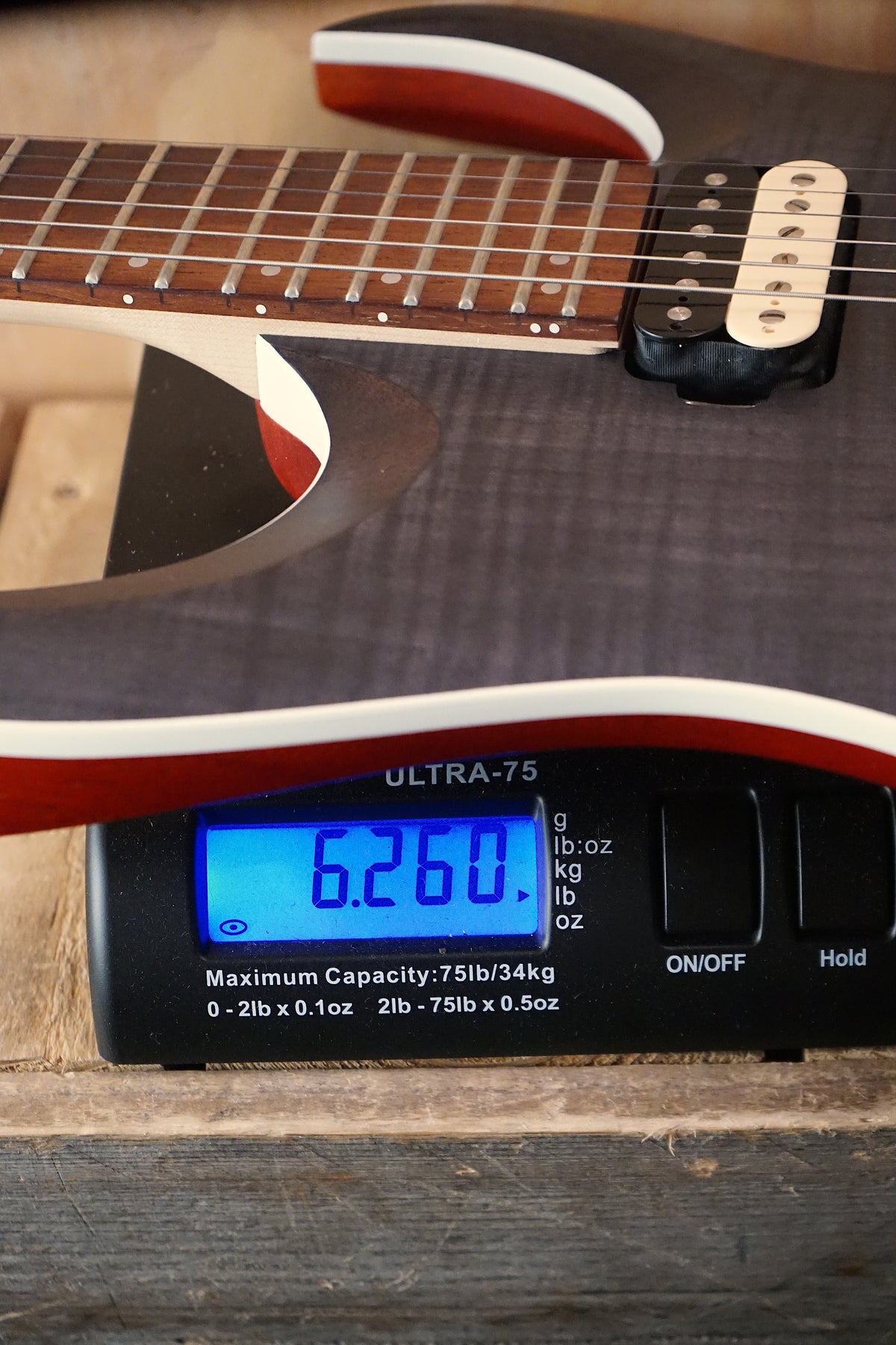 Ibanez RGA42FM with Tonerider Panama Pickups, (Used)