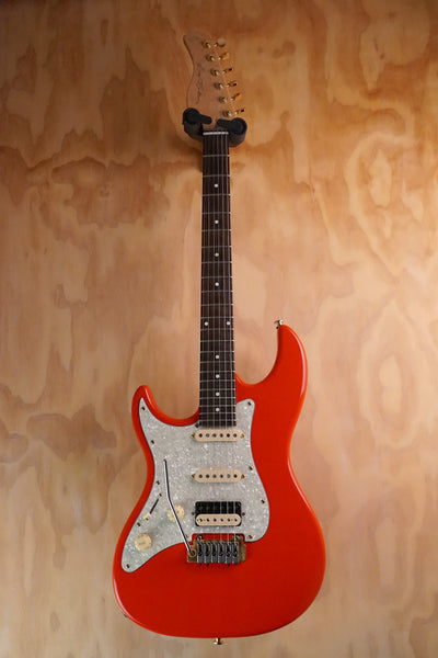 Sire Larry Carlton S7 HSS Left Handed Fiesta Red, (Used)