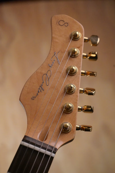 Sire Larry Carlton S7 HSS Left Handed Fiesta Red, (Used)
