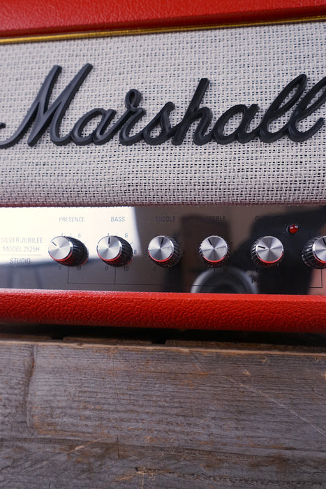 Marshall 2525H Silver Jubilee Custom in Red, (Used) - Fair Deal Music