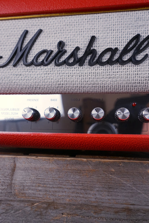 Marshall 2525H Silver Jubilee Custom in Red, (Used) - Fair Deal Music