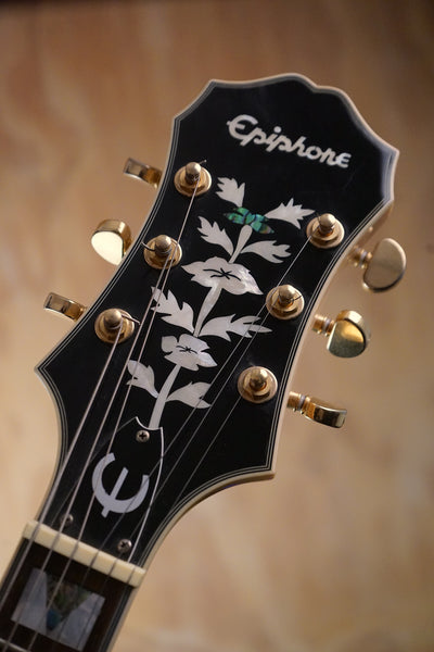 Epiphone Sheraton Natural Semi-Hollow Electric Guitar, (Used)