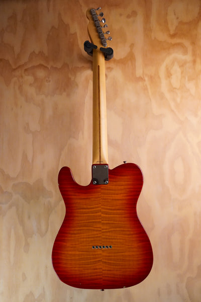1994/95 Fender Foto Flame Telecaster Aged Cherry Sunburst, (Used)