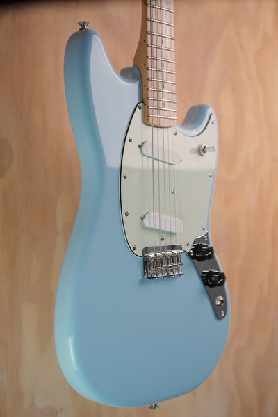 2022 Fender Player Mustang Sonic Blue Electric Guitar, (Used)