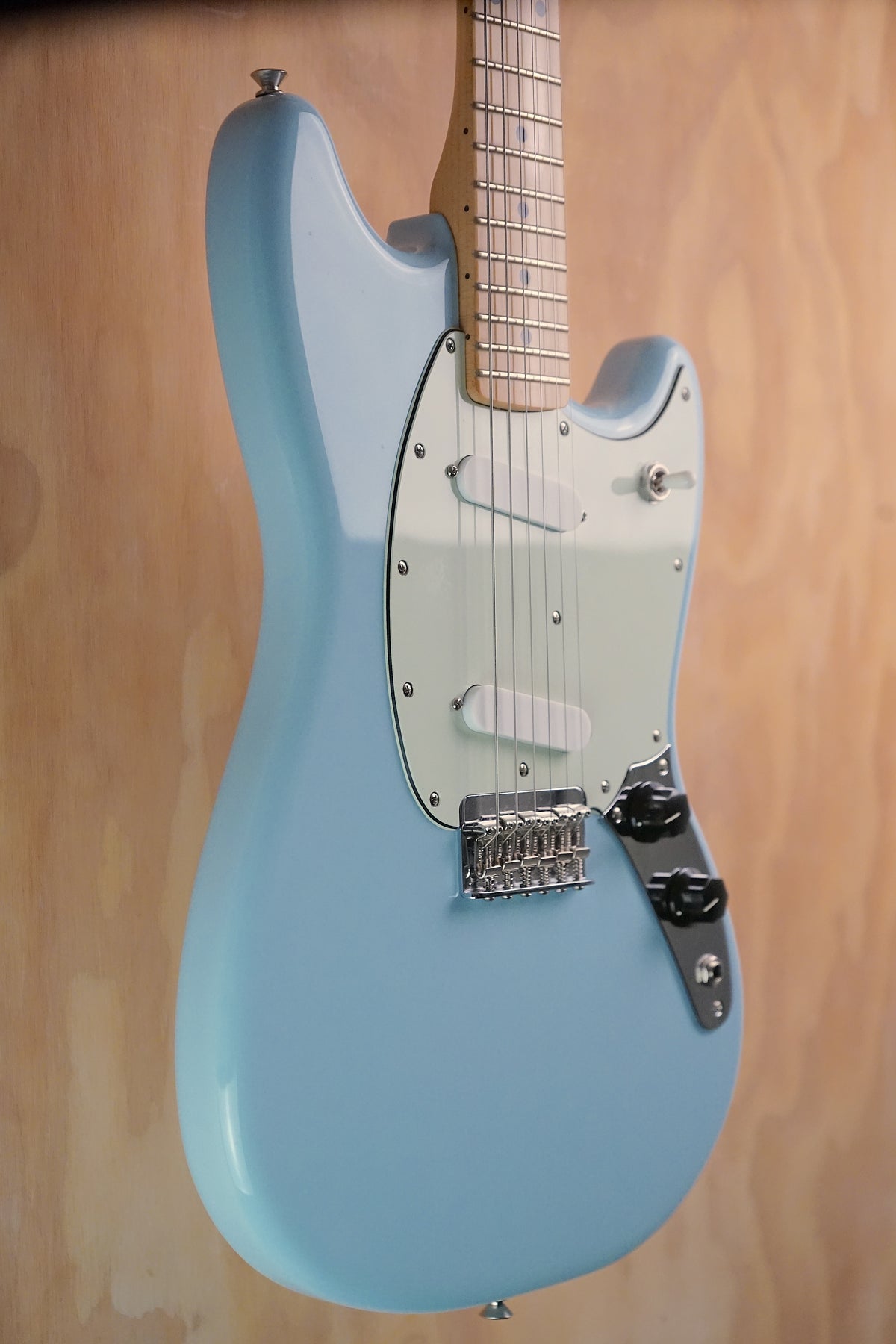 2022 Fender Player Mustang Sonic Blue Electric Guitar, (Used)