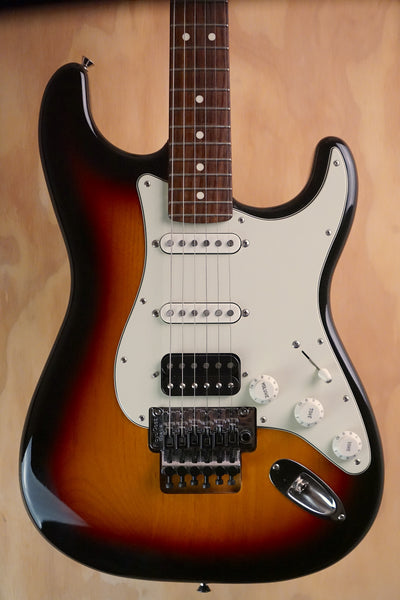 2022 Fender Made in Japan Limited Stratocaster with Floyd Rose 3-Colour Sunburst, (Used)