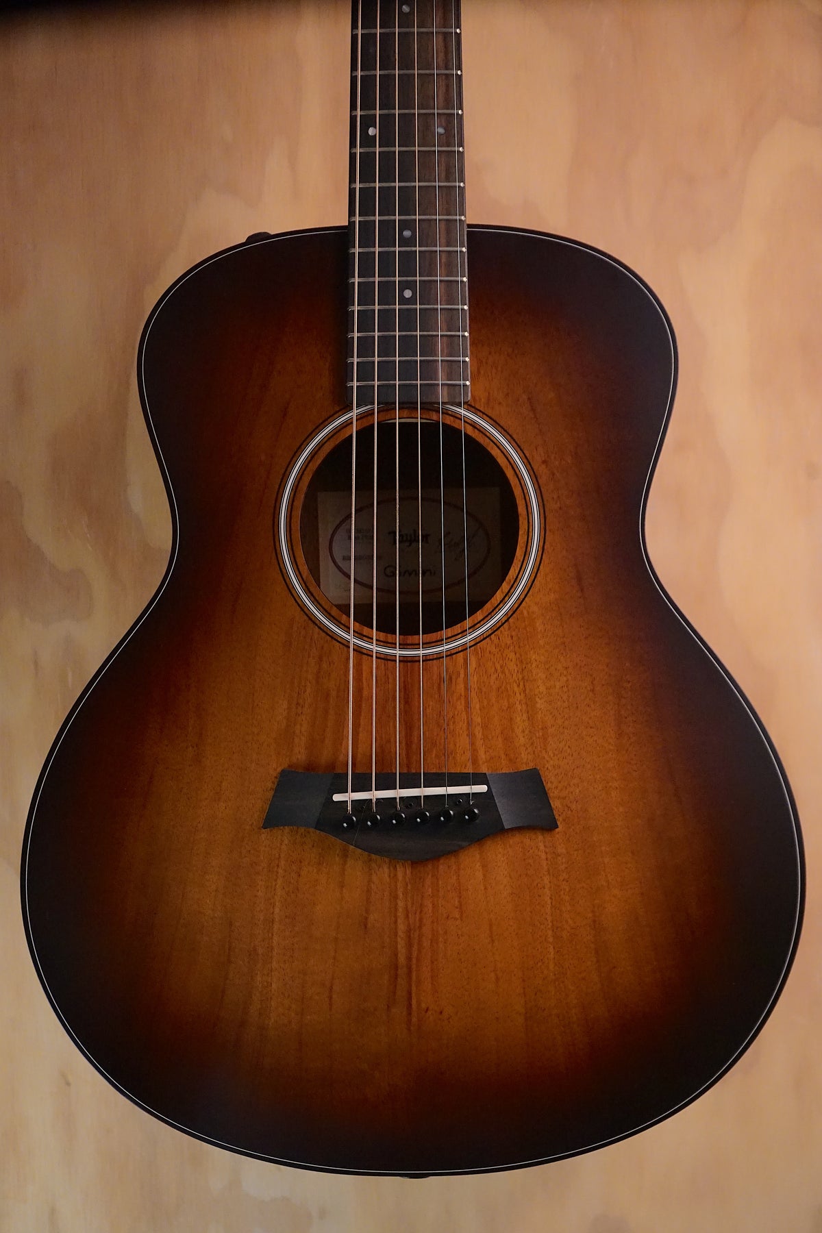 Taylor GS Mini-e Koa Plus Shaded Edgeburst, (Used)