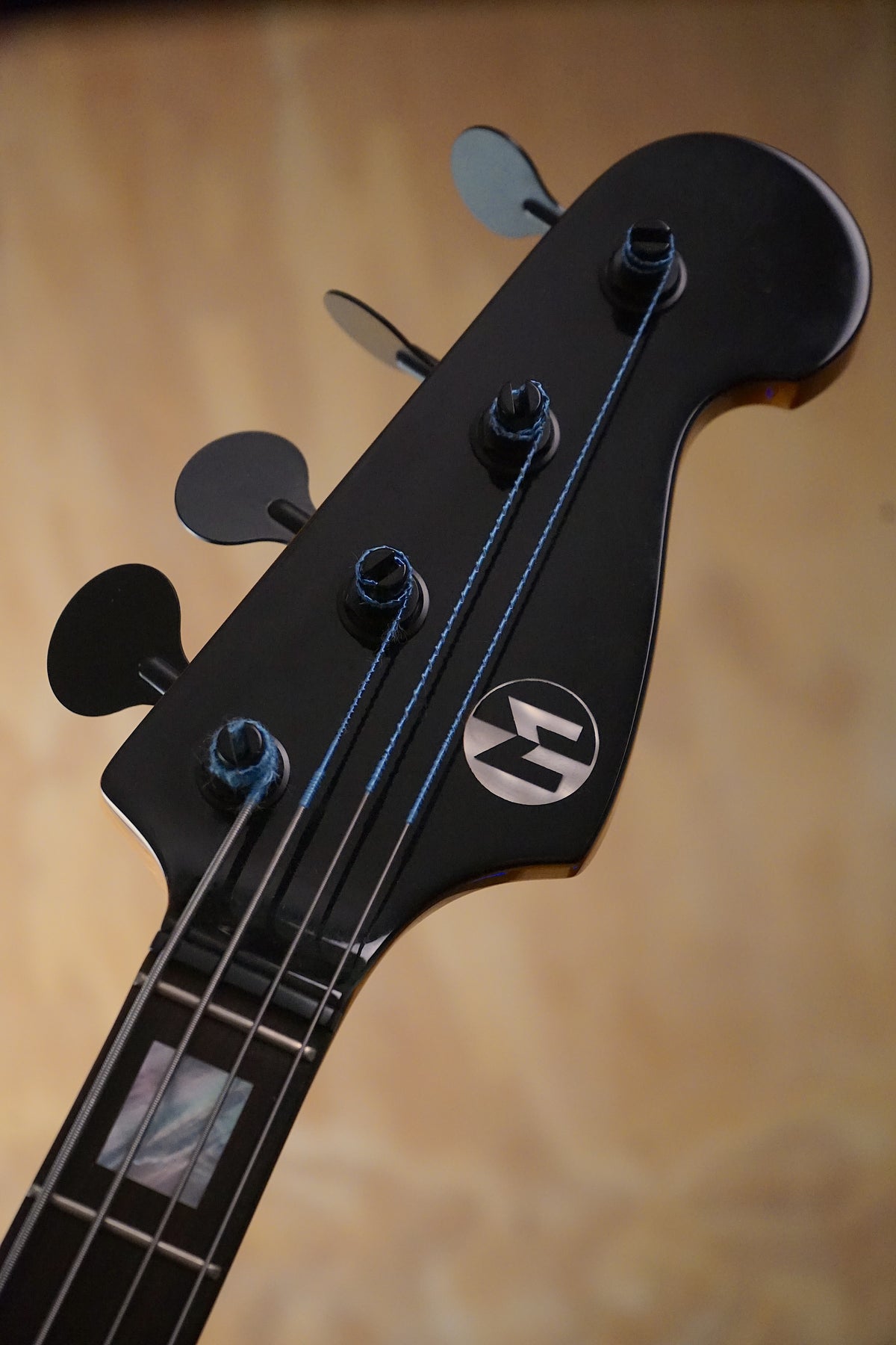 Maruszczyk Elwood 4P Red Sparkle 32" Scale Bass Guitar, (Used, Comm) - Fair Deal Music