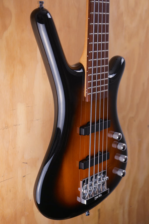 Warwick RockBass Corvette 5 Sunburst, (Used) - Fair Deal Music