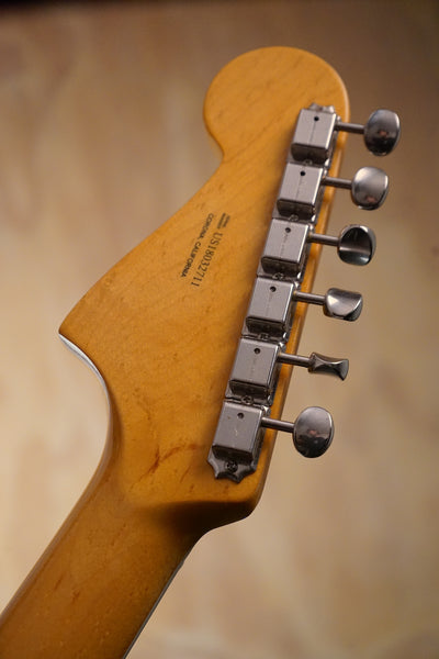 2018 Fender Limited Edition 60th Anniversary Triple Jazzmaster Daphne Blue, (Used, Comm)