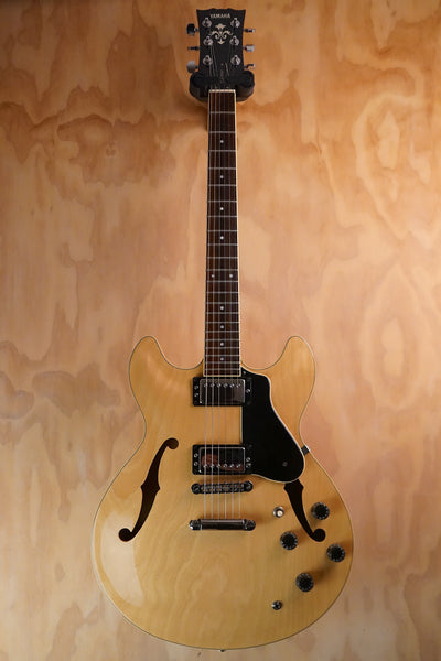 Yamaha SA1100 Natural Semi-Hollow Electric Guitar, (Used, Comm)