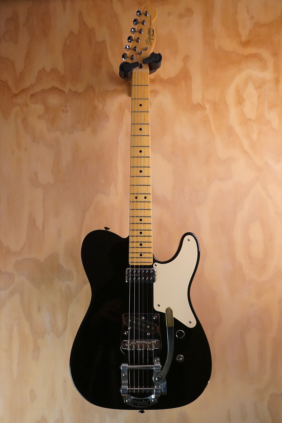 Squier Vintage Modified Cabronita Telecaster with Bigsby Black, (Used, Comm) - Fair Deal Music