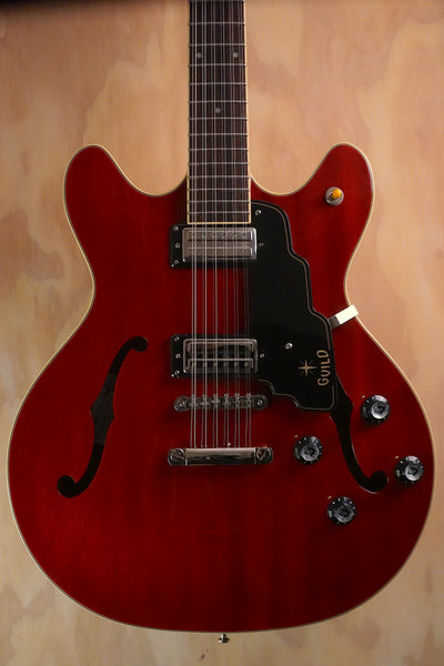 Guild Starfire IV 12-ST 12-String Cherry Red, (Used, Comm) - Fair Deal Music