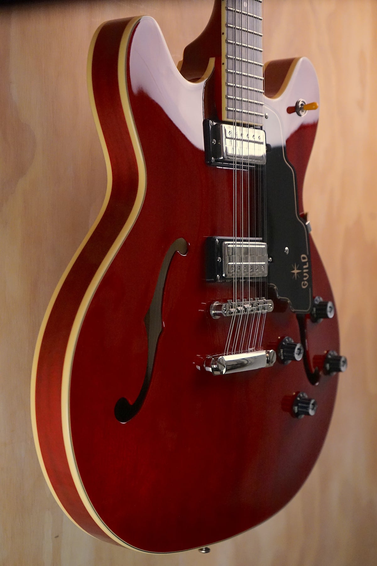 Guild Starfire IV 12-ST 12-String Cherry Red, (Used, Comm) - Fair Deal Music