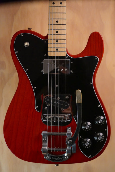 2019 Fender Limited Edition '72 Telecaster Custom Bigsby Sunset Orange Transparent, (Used, Comm)