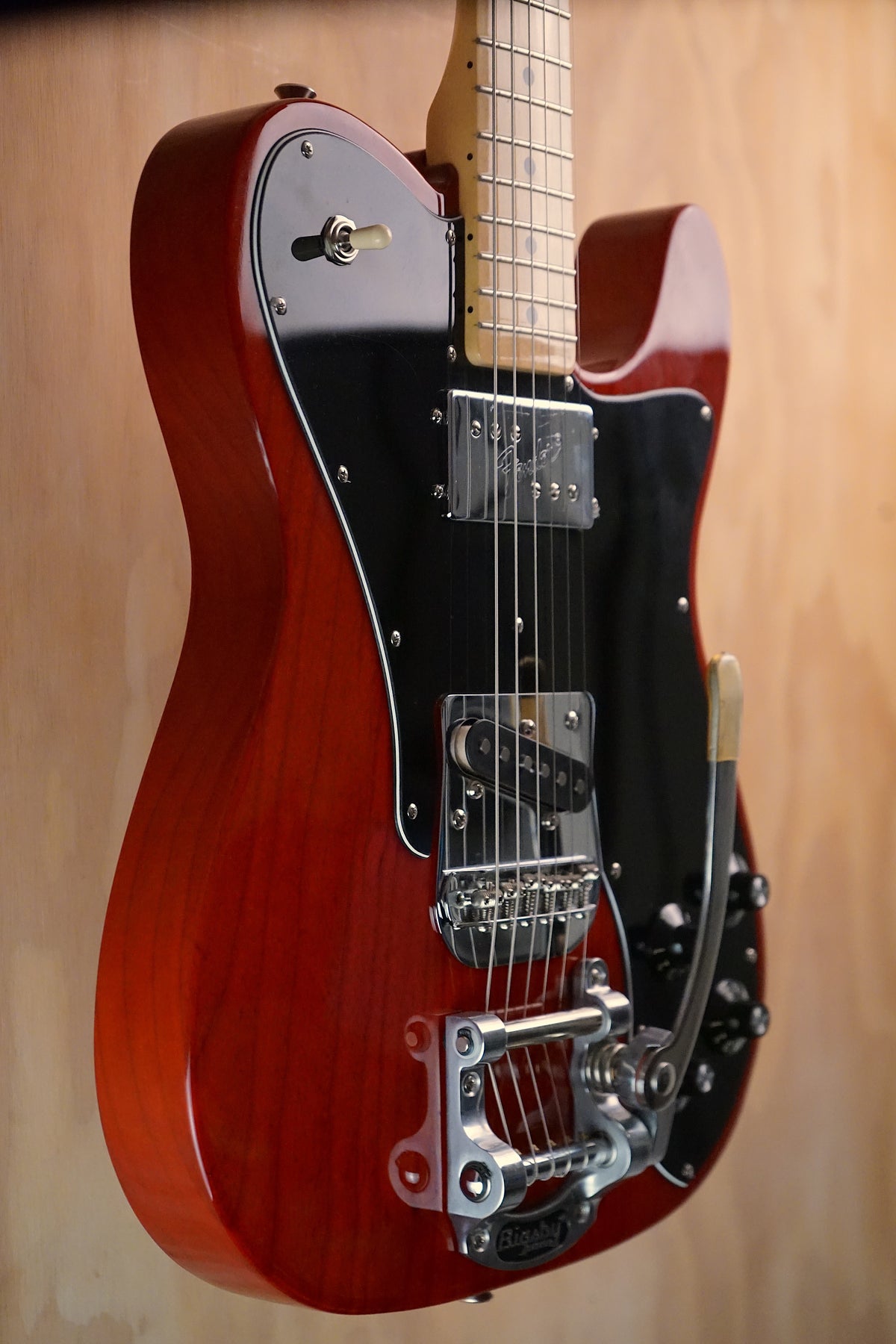 2019 Fender Limited Edition '72 Telecaster Custom Bigsby Sunset Orange Transparent, (Used, Comm)