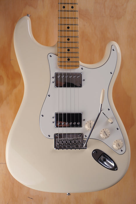 Fender American Standard HH Strat Olympic White, (Used) - Fair Deal Music