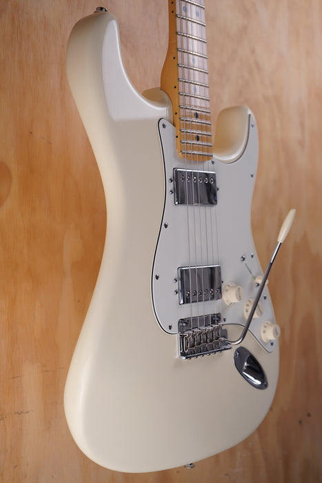 Fender American Standard HH Strat Olympic White, (Used) - Fair Deal Music