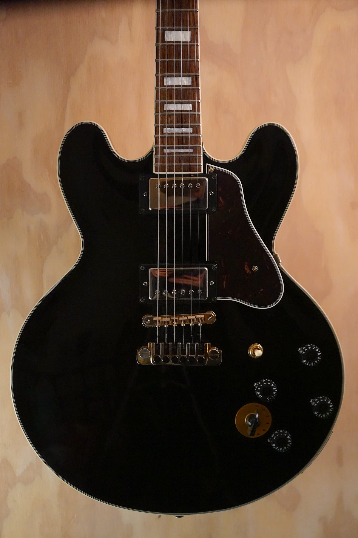 Epiphone B.B. King Lucille Ebony Semi-Hollow Guitar, (Used) - Fair Deal Music