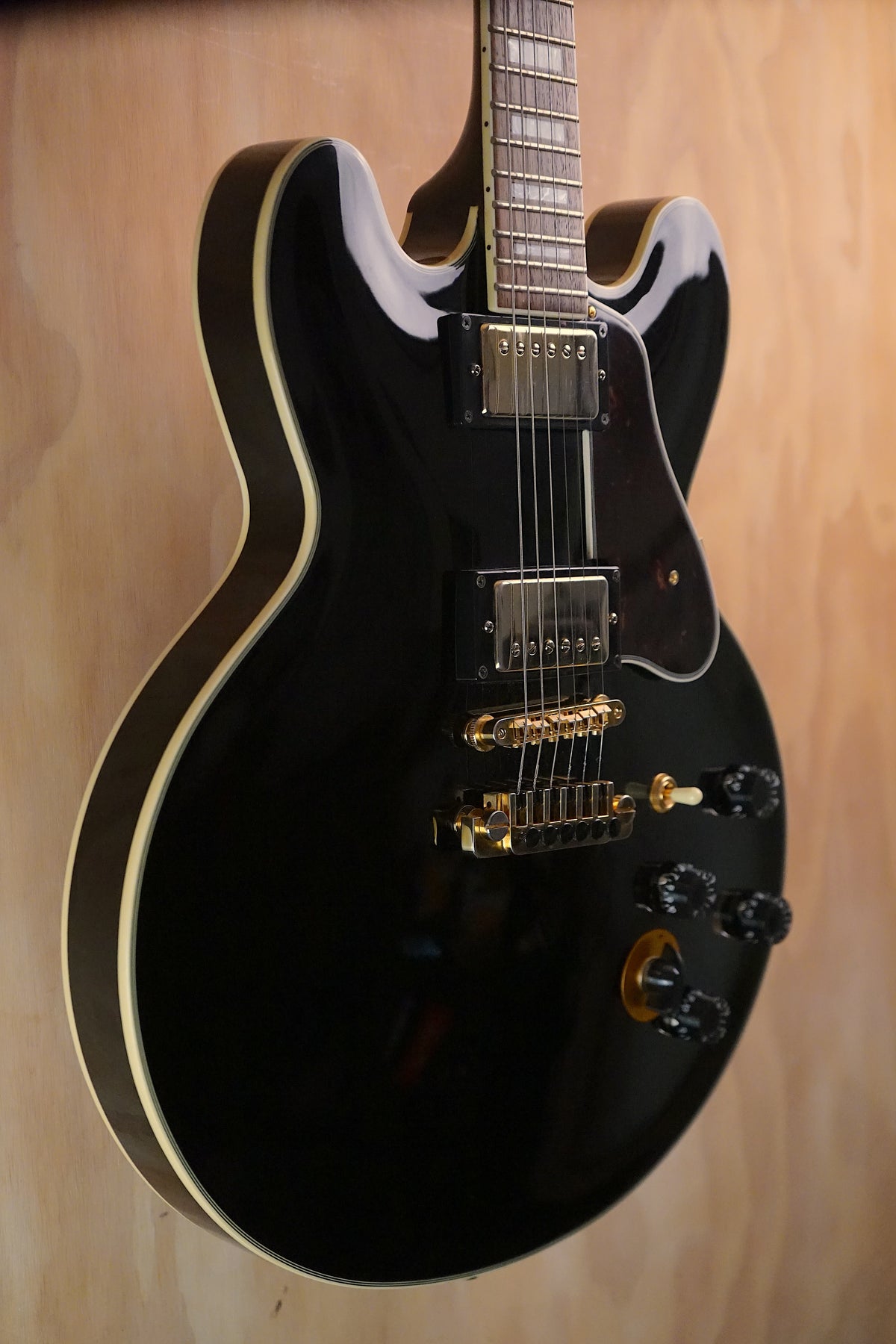 Epiphone B.B. King Lucille Ebony Semi-Hollow Guitar, (Used) - Fair Deal Music