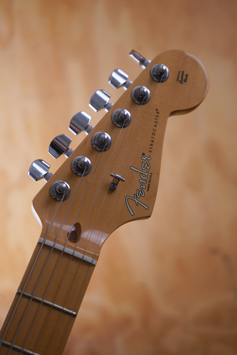 Fender American Standard HH Strat Olympic White, (Used) - Fair Deal Music