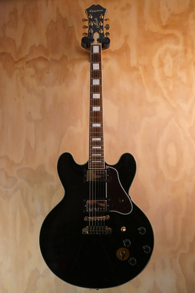 Epiphone B.B. King Lucille Ebony Semi-Hollow Guitar, (Used) - Fair Deal Music