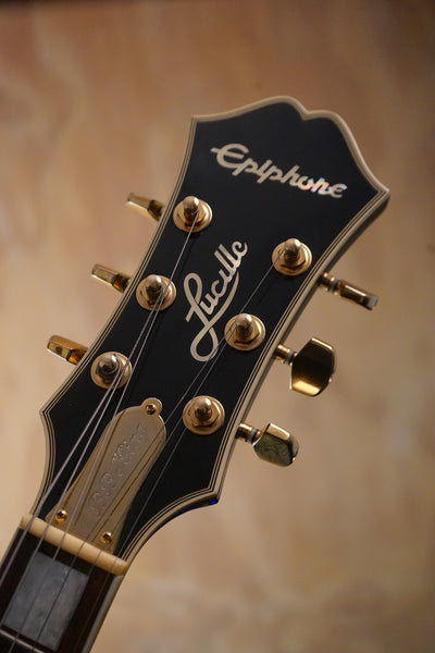 Epiphone B.B. King Lucille Ebony Semi-Hollow Guitar, (Used) - Fair Deal Music