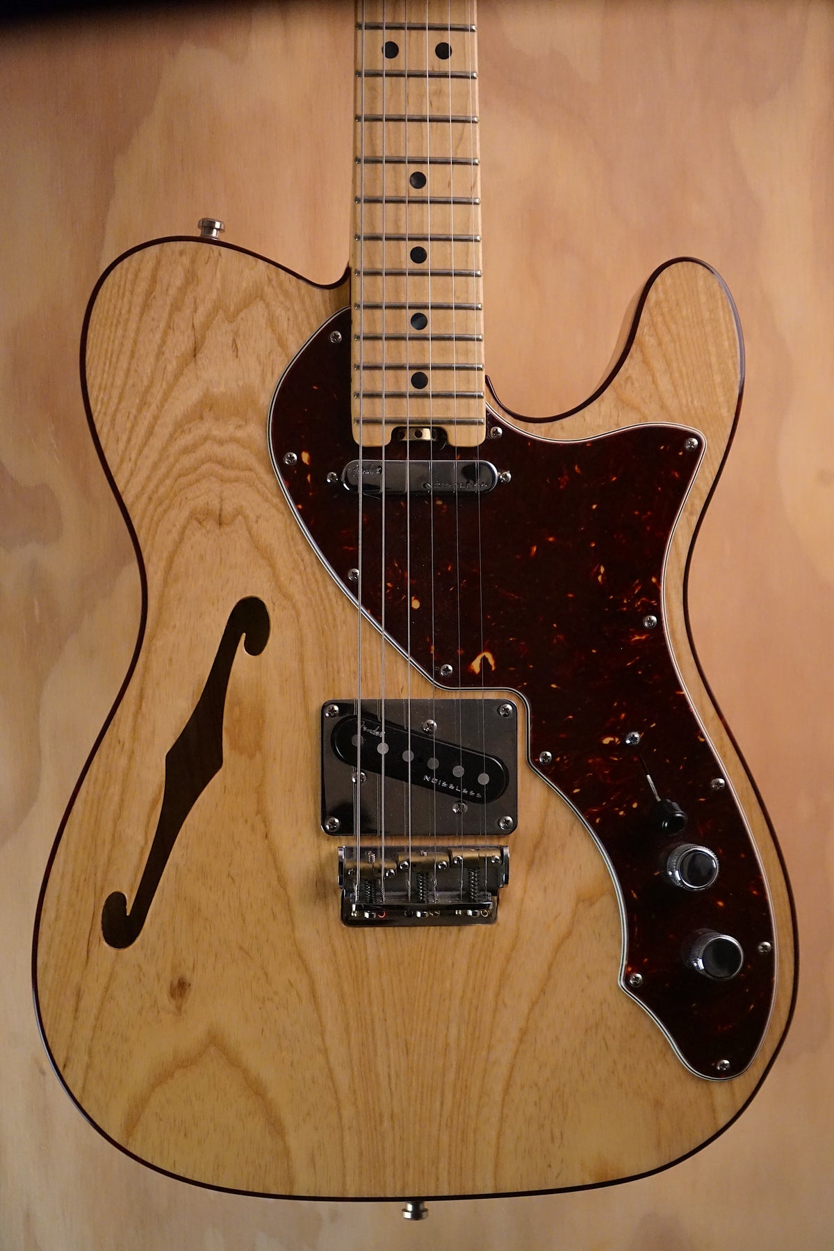 2016 Fender American Elite Telecaster Thinline Natural, (Used, Comm)