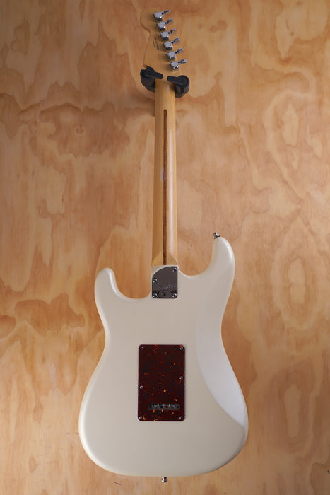 2015 Fender American Deluxe Stratocaster White Pearl, (Used) - Fair Deal Music