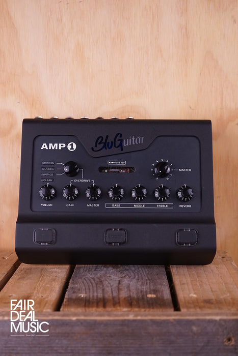 BluGuitar AMP1 Iridium Edition is a 100-watt nano tube guitar amp head, USED - Fair Deal Music