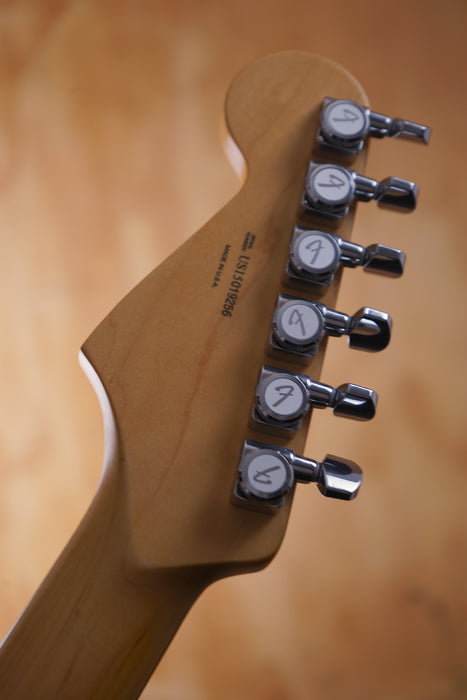 2015 Fender American Deluxe Stratocaster White Pearl, (Used) - Fair Deal Music