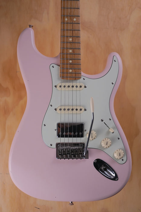 Fender Limited Edition MIJ Hybrid II Stratocaster HSS in Shell Pink, (Used) - Fair Deal Music