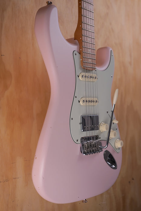 Fender Limited Edition MIJ Hybrid II Stratocaster HSS in Shell Pink, (Used) - Fair Deal Music