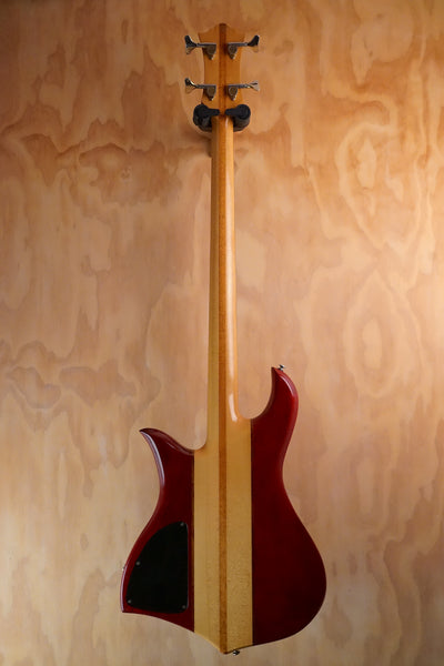 Sanox Eagle Bass Copy Red Electric Bass Guitar, (Used, Comm) - Fair Deal Music
