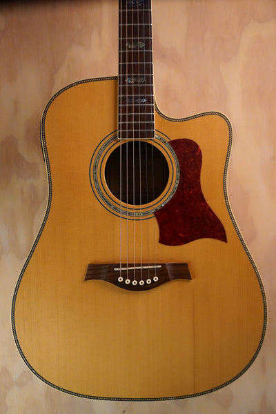 Tanglewood TW1000 CE Natural Electro-Acoustic Guitar, (Used) - Fair Deal Music