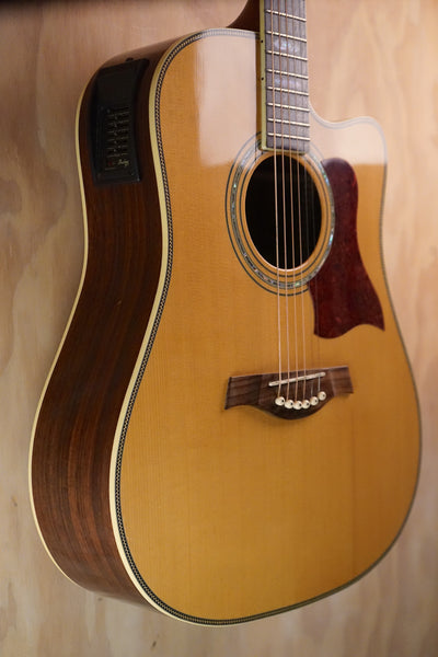 Tanglewood TW1000 CE Natural Electro-Acoustic Guitar, (Used) - Fair Deal Music