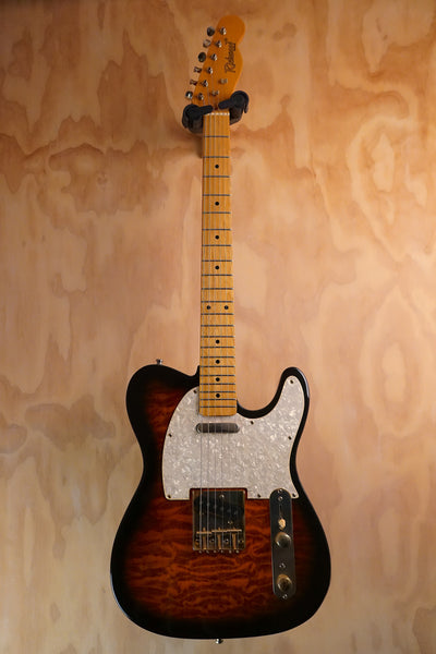 Richwood Telecaster-Style Sunburst Quilted Maple Top, (Used, Comm) - Fair Deal Music
