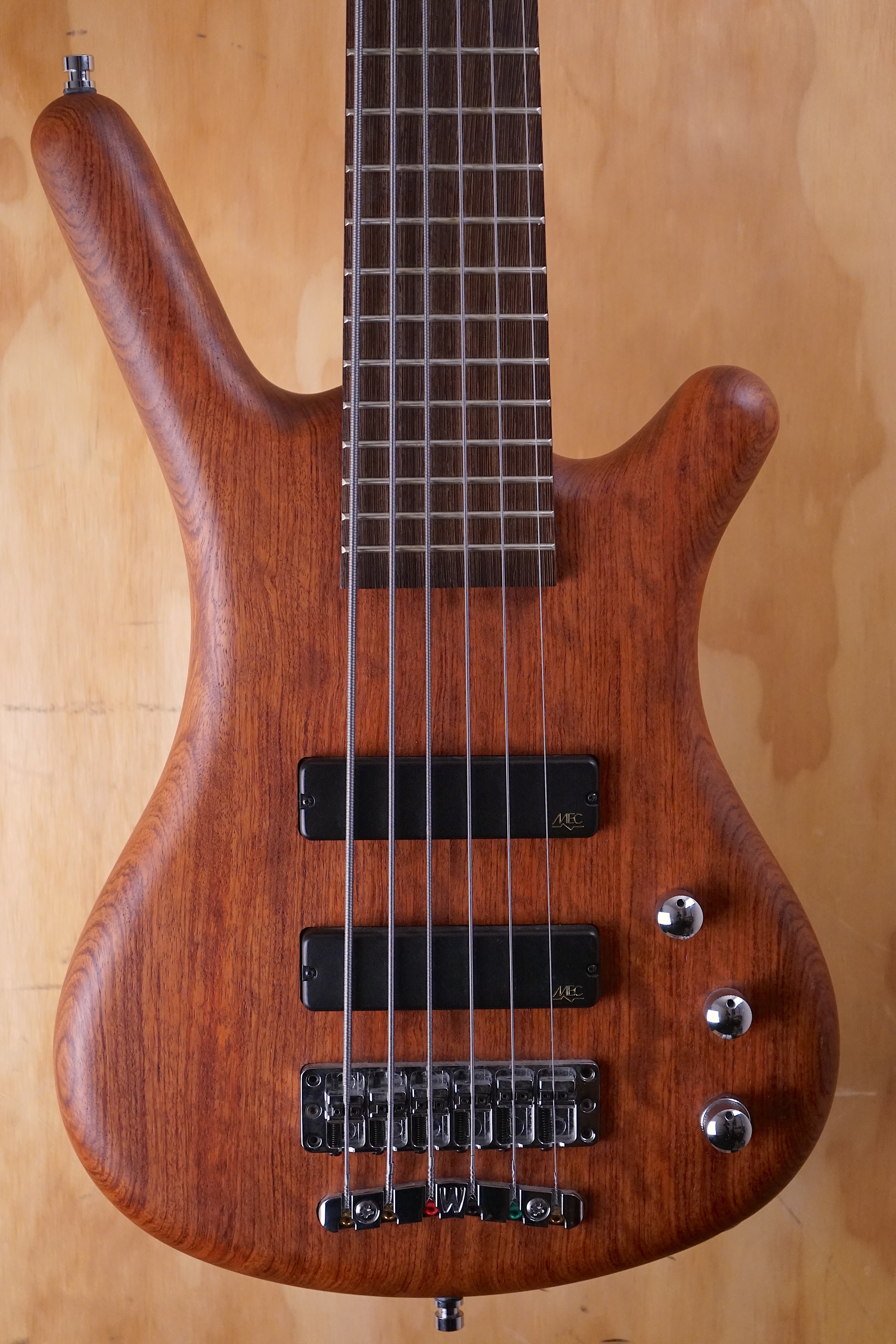 Warwick GPS Corvette Bubinga 6‑String Electric Bass Guitar, (Used) - Fair Deal Music