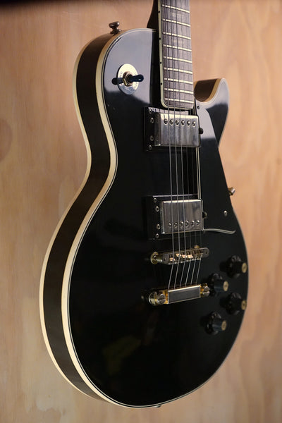 Shaftesbury 3400 Black Les Paul-Style Electric Guitar, (Used, Comm) - Fair Deal Music